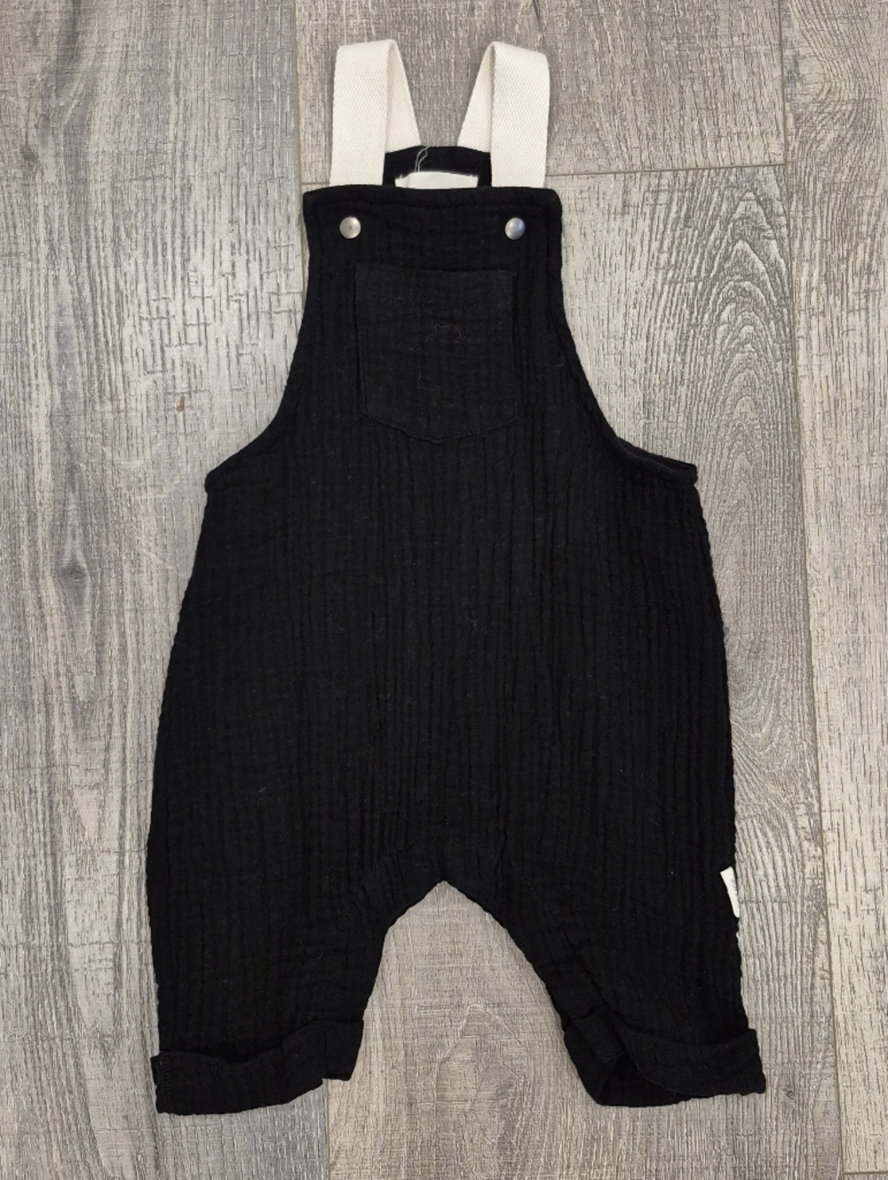 GREIGE Baby Overalls